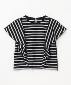 GRACE CONTINENTAL チュールレイヤードトップ ブラック