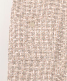 GRACE CONTINENTAL ツイードコンビミニワンピース