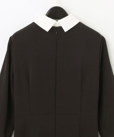 GRACE CONTINENTAL ダブルクロスドレス
