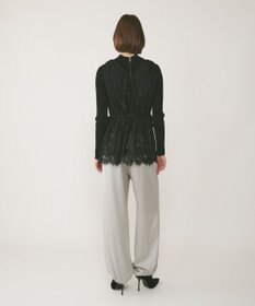 GRACE CONTINENTAL チンツサテンパンツ