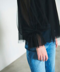 GRACE CONTINENTAL チュール2WAYトップ