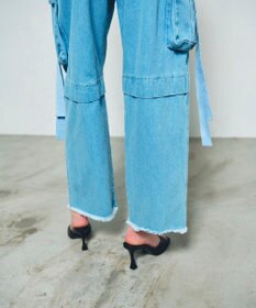 GRACE CONTINENTAL コクーンデニムカーゴパンツ