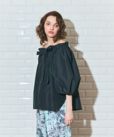 GRACE CONTINENTAL ボリュームスリーブトップ