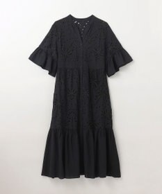 ヤシ柄カットワークワンピース / GRACE CONTINENTAL | GRACE