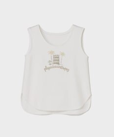 GRACE CONTINENTAL ビジューモチーフノースリーブ