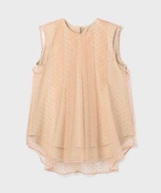 GRACE CONTINENTAL シアージャガードカットトップ