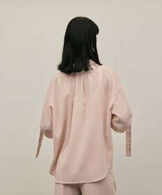 GRACE CONTINENTAL ロールアップスリーブトップス