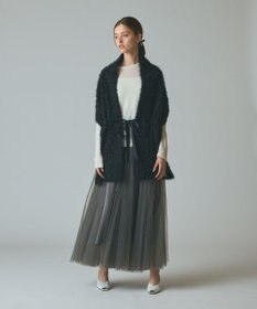 GRACE CONTINENTAL フェザーチュールストール