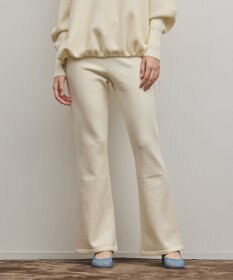 GRACE CONTINENTAL スウェットライクニットパンツ