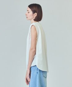 GRACE CONTINENTAL バックロゴ刺繍ノースリーブ