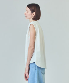 GRACE CONTINENTAL バックロゴ刺繍ノースリーブ