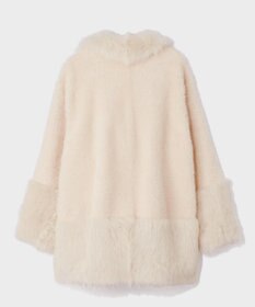 GRACE CONTINENTAL ムートンライダースコート