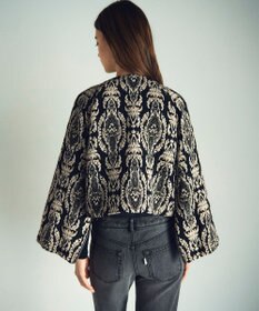 GRACE CONTINENTAL オーナメントジャガードジャケット