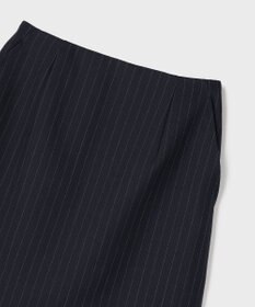 GRACE CONTINENTAL ウールギャバミニスカート