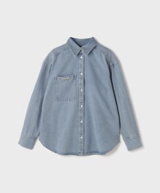GRACE CONTINENTAL デニムボウタイシャツ