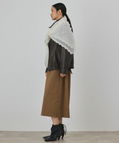 GRACE CONTINENTAL フェイクレザーブルゾン