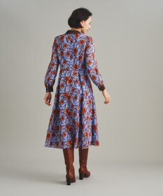 GRACE CONTINENTAL レース刺繍タックワンピース