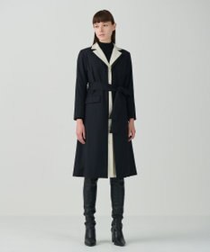 GRACE CONTINENTAL シルクウールトコートドレス