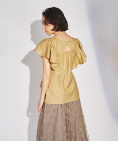 GRACE CONTINENTAL - 本日価格✩エリザベッタフランキ✩レースフリルチュニックトップス カットアウトフリルトップ / GRACE CONTINENTAL | GRACE