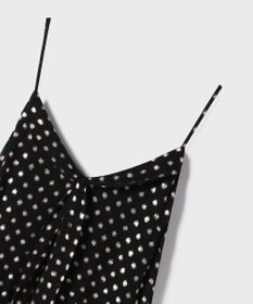 GRACE CONTINENTAL フォイルドットキャミワンピース