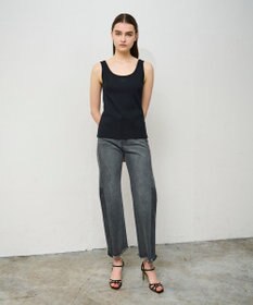 GRACE CONTINENTAL リブタンクトップ