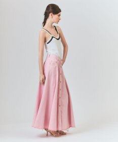 GRACE CONTINENTAL サーキュラーデニムスカート