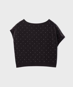 GRACE CONTINENTAL ベロアルーズカットトップ