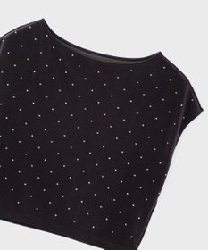 GRACE CONTINENTAL ベロアルーズカットトップ