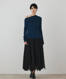 GRACE CONTINENTAL レースフレアスカート