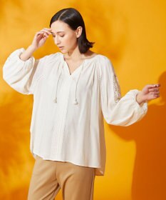 新品[グレースコンチネンタル25SS フードカフタントップ 36 完売