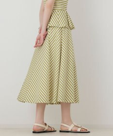 GRACE CONTINENTAL ストライプスカート