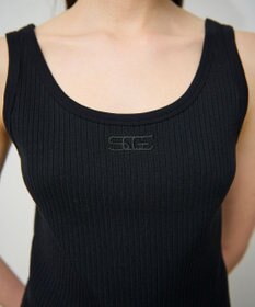 GRACE CONTINENTAL リブタンクトップ