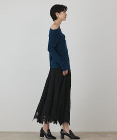 GRACE CONTINENTAL レースフレアスカート