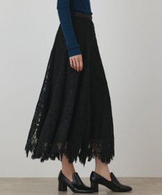 GRACE CONTINENTAL レースフレアスカート