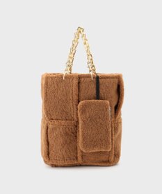 GRACE CONTINENTAL LA フェイクボアバッグ