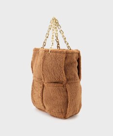 GRACE CONTINENTAL LA フェイクボアバッグ