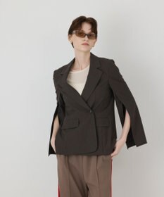 GRACE CONTINENTAL スリットスリーブジャケット