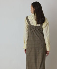 GRACE CONTINENTAL スーツ地ジャンパ－スカート