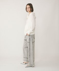 GRACE CONTINENTAL スパンコールニットパーカー