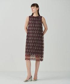 GRACE CONTINENTAL シャイニーリーフembドレス