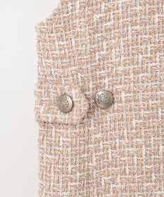 GRACE CONTINENTAL ツイードジレワンピース