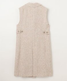 GRACE CONTINENTAL ツイードジレワンピース