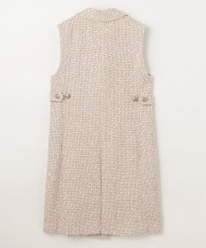 GRACE CONTINENTAL ツイードジレワンピース