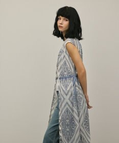 GRACE CONTINENTAL 刺繍ジレワンピース