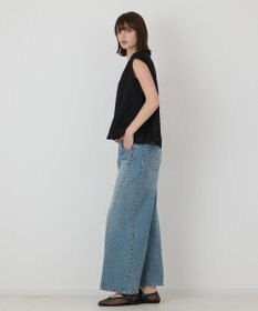 GRACE CONTINENTAL 刺繍スキッパートップ