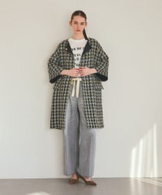 GRACE CONTINENTAL シャイニーツイードコート