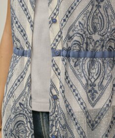 GRACE CONTINENTAL 刺繍ジレワンピース