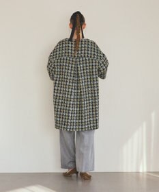 GRACE CONTINENTAL シャイニーツイードコート