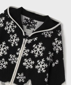 GRACE CONTINENTAL スノージャガードニットフーディ