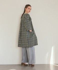 GRACE CONTINENTAL シャイニーツイードコート